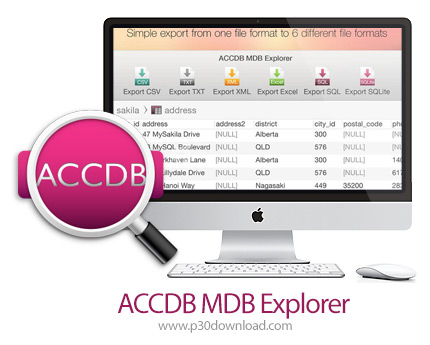 دانلود ACCDB MDB Explorer v2.4.7 MacOS - نرم افزار مشاهده و ویرایش فایلهای MDB و Accdb برای مک
