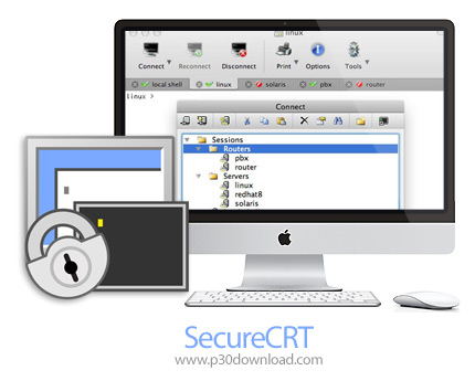 دانلود SecureCRT v8.5.4 MacOS - نرم افزار شبیه ساز ترمینال برای مک