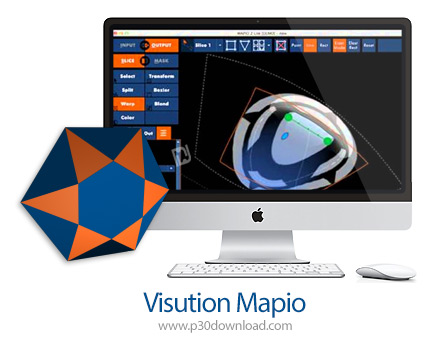 دانلود Visution Mapio 2 pro v2.2.7 MacOS - نرم افزار طراحی سه بعدی اشکال تجسمی برای مک