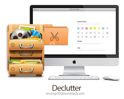 دانلود Declutter v2.5 MacOS - نرم افزار ساخت پوشه های هوشمند و زیبا برای مک
