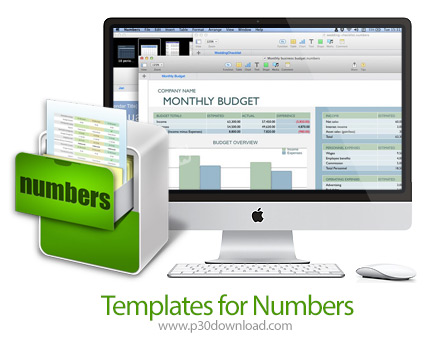 دانلود Templates for Numbers v1.1 MacOS - مجموعه قالب های نرم افزار Numbers برای مک