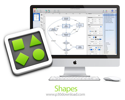 دانلود Shapes v5.0 MacOS - نرم افزار رسم نمودار برای مک