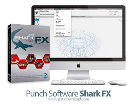 دانلود Punch Software Shark FX v9.0.11.1204 MacOS - نرم افزار مدل سازی و مش بندی انواع محصولات مصرفی