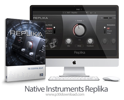 دانلود Native Instruments Replika v1.3.1 MacOS - پلاگین ویرایش صدا برای مک
