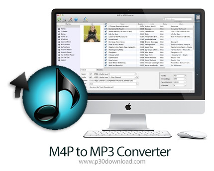 دانلود M4P to MP3 Converter v2.5.0 MacOS - نرم افزار تبدیل فایل های M4P برای مک