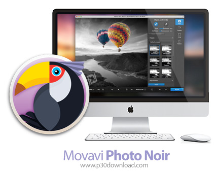 دانلود Movavi Photo Noir v1.0.1 MacOS - نرم افزار افکت گذاری قدیمی روی تصاویر برای مک