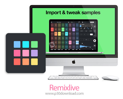 دانلود Remixlive v1.3.2 MacOS - نرم افزار ویرایش و میکس آهنگ برای مک