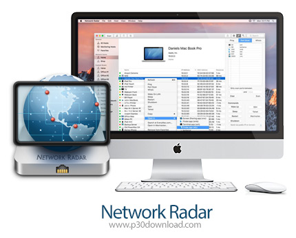دانلود Network Radar v3.0.2 MacOS - نرم افزار مدیریت اینترنت و شبکه برای مک