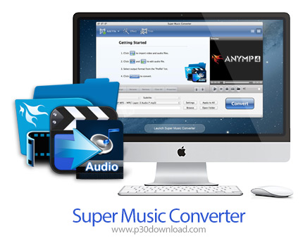دانلود Super Music Converter v6.2.37 MacOS - نرم افزار تبدیل انواع فرمت های صوتی برای مک