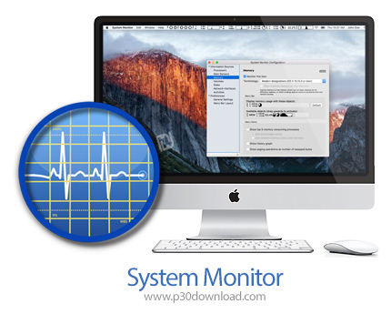 دانلود System Monitor v2.6 MacOS - نرم افزار نمایش لحظه ای اطلاعات سیستم برای مک