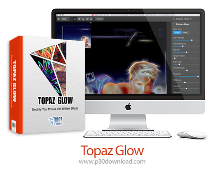دانلود Topaz Glow v2.0.1 DC 26.02.2017 MacOS - نرم افزار ایجاد افکت نور الکتریسته در تصویر برای مک