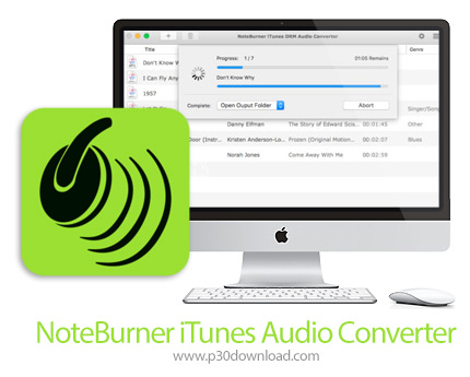 دانلود NoteBurner iTunes Audio Converter v3.0.2 MacOS - نرم افزار تبدیل فایل های صوتی iTunes برای مک