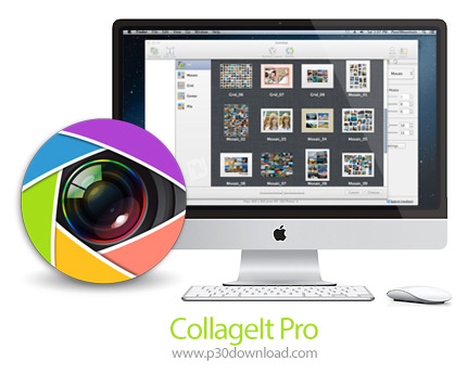 دانلود CollageIt Pro v3.6.10 MacOS -  نرم افزار ترکیب تصاویر و ساخت کلاژ برای مک