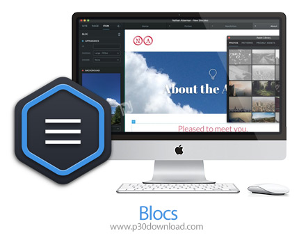 دانلود Blocs v4.5.4 MacOS - نرم افزار ساخت وب سایت برای مک