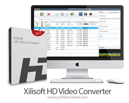 دانلود Xilisoft HD Video Converter v7.8.23 MacOS - نرم افزار تبدیل فرمت فایل های ویدئویی برای مک