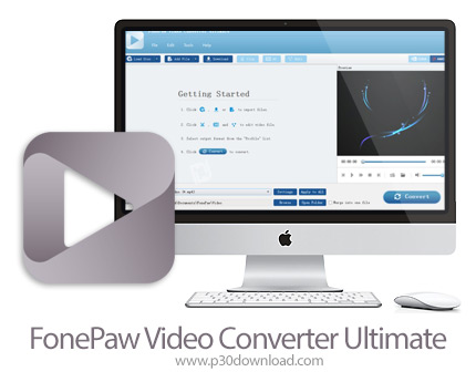 دانلود FonePaw Video Converter Ultimate v9.3.0 MacOS - نرم افزار مبدل فایل های ویدیوئی برای مک