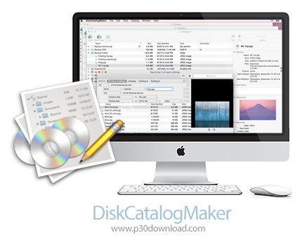 دانلود DiskCatalogMaker v8.4.5 MacOS - نرم افزار دسته بندی دیسک های نوری برای مک