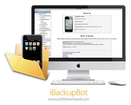 دانلود iBackupBot v5.4.4 MacOS - نرم افزار مدیریت بكاپ های آیفون برای مک