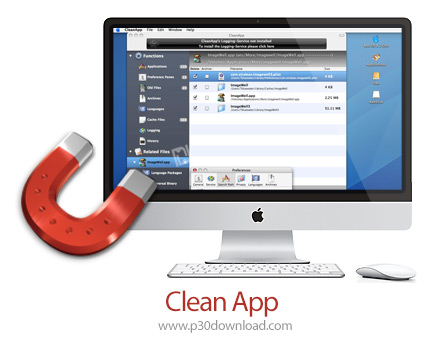 دانلود Clean App v5.1.3 MacOS - نرم افزار حذف نرم افزارها برای مک 