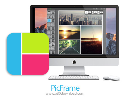 دانلود PicFrame v2.8.4 MacOS - نرم افزار ترکیب تصاویر برای مک