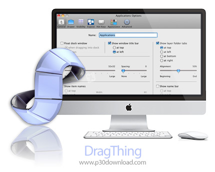 دانلود DragThing v5.9.17 MacOS - نرم افزار دسترسی سریع به برنامه ها و فایل ها برای مک