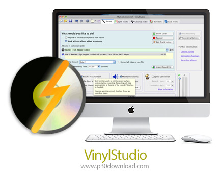 دانلود VinylStudio v9.0.3 MacOS - نرم افزار انتقال آلبوم یا نوار کاست به کامپیوتر شما برای مک