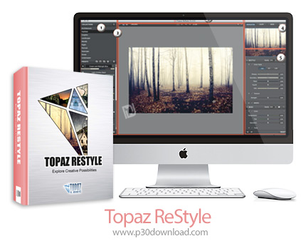 دانلود Topaz ReStyle v1.0.0 DC 22.11.2016 MacOS - پلاگین اعمال فیلترهای رنگی بر روی تصاویر در فتوشاپ