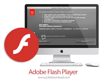 دانلود Adobe Flash Player v32.0.0.453 MacOS - نرم افزار اجرای فایل های فلش برای مک
