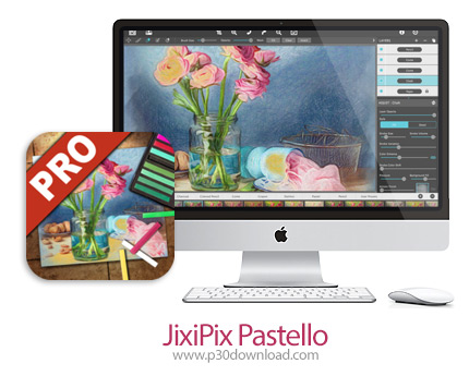 [مکینتاش] دانلود JixiPix Pastello v1.1.15 MacOSX – نرم افزار تبدیل عکس به سبک های مختلف نقاشی برای مک