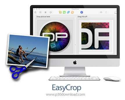 دانلود EasyCrop v2.6.1 MacOS - نرم افزار ویرایش عکس برای مک