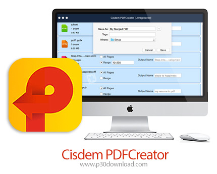 دانلود Cisdem PDFCreator v7.1.0 MacOS - نرم افزار ساخت فایل پی دی اف برای مک