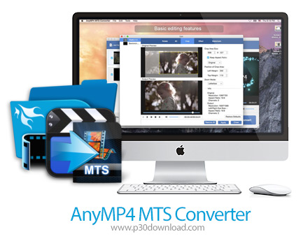 دانلود AnyMP4 MTS Converter v8.2.18 MacOS - نرم افزار مبدل فایل های MTS برای مک