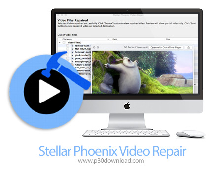 دانلود Stellar Phoenix Video Repair v2.0.0.1 MacOS - نرم افزار تعمیر فایل های ویدئویی برای مک