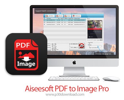 دانلود Aiseesoft PDF to Image Pro v3.3.57 MacOS - نرم افزار تبدیل اسناد به تصاویر برای مک