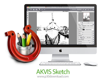 دانلود AKVIS Sketch v20.5.3201.16780 MacOS - نرم افزار تبدیل عکس به نقاشی برای مک
