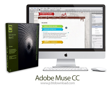 دانلود Adobe Muse CC v2017.0.4.8 MacOS - نرم افزار ادوبی میوز سی سی برای مک