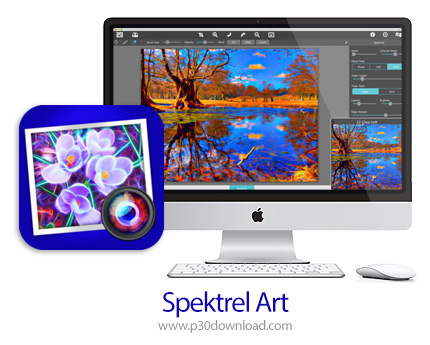 دانلود Spektrel Art v1.1.12 MacOS - نرم افزار افزودن جلوه های فانتزی و خطوط درخشان به عکس ها برای مک