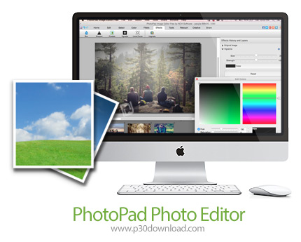 دانلود NCH PhotoPad Professional v9.54 MacOS - نرم افزار ویرایشگر قدرتمند تصاویر برای مک