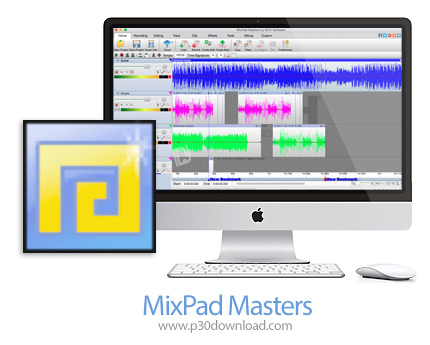 دانلود MixPad Masters v9.30 MacOS - نرم افزار ضبط و میکس آهنگ های صوتی برای مک