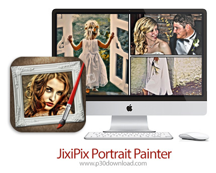 دانلود JixiPix Portrait Painter v1.37 MacOS - نرم افزار تبدیل عکس به نقاشی برای مک