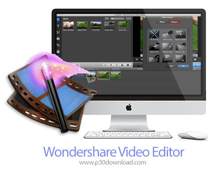 دانلود Wondershare Video Editor v6.0.1 MacOS - نرم افزار ویرایش فایل های ویدئویی برای مک