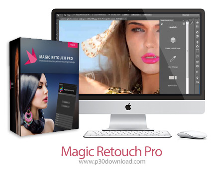 دانلود Magic Retouch Pro v4.3 Plug-in for Adobe Photoshop MacOS -  پلاگین رتوش و آرایش چهره برای فتو