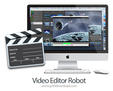 دانلود Video Editor Robot v2.2 MacOS - نرم افزار ویرایش ویدئو برای مک