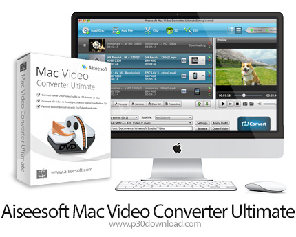 دانلود Aiseesoft Mac Video Converter Ultimate v10.3.30 MacOS - نرم افزار تبدیل فایل های ویدیویی برای