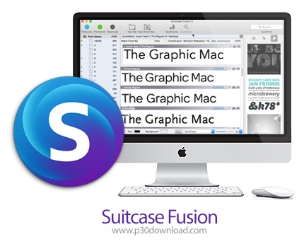 دانلود Suitcase Fusion 7 v18.2.4 MacOS - نرم افزار حرفه ای مدیریت فونت برای مک