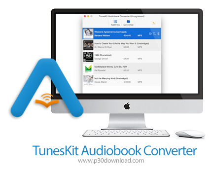 دانلود TunesKit Audiobook Converter v3.1.0.1 MacOS - نرم افزار حذف دی آر ام از فایل ها و کتاب های صو
