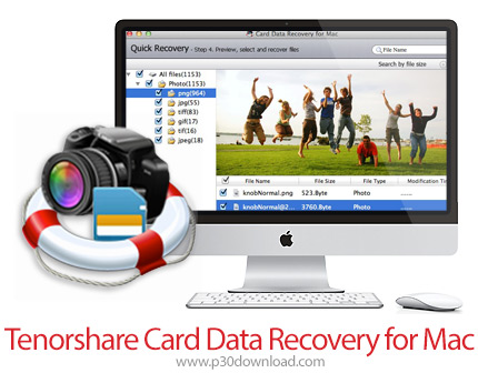 دانلود Tenorshare Card Data Recovery for Mac v4.2.0 MacOS - نرم افزار بازیابی اطلاعات کارت های حافظه
