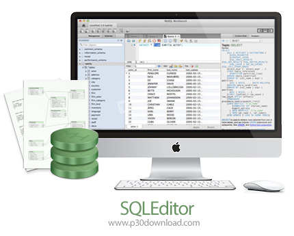 دانلود SQLEditor v3.6.2 MacOS - نرم افزار ویرایشگر پایگاه داده برای مک