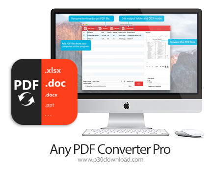 دانلود Any PDF Converter Pro v3.2.10.84908 MacOS - نرم افزار تبدیل فرمت فایل PDF به فرمت های پرکاربر