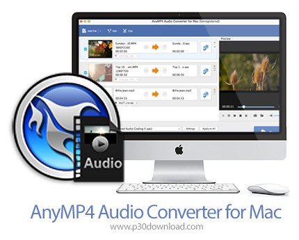 دانلود AnyMP4 Audio Converter for Mac v8.2.16 MacOS - نرم افزار مبدل فایل صوتی برای مک